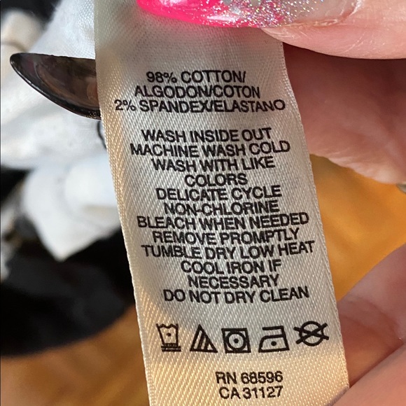 DKNY Floral front jeans - Picture 8 of 8